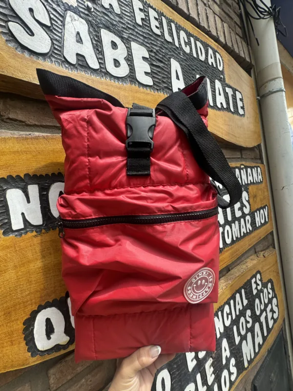 mochila matera Matelasse con broche
