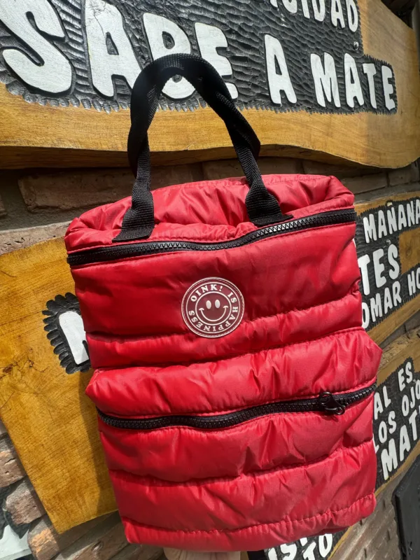 mochila matera Matelasse con cierre